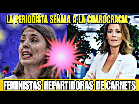 LA PERIODISTA, MARÍA JAMARDO, DESTROZA A LAS CHAROS FEMINISTAS