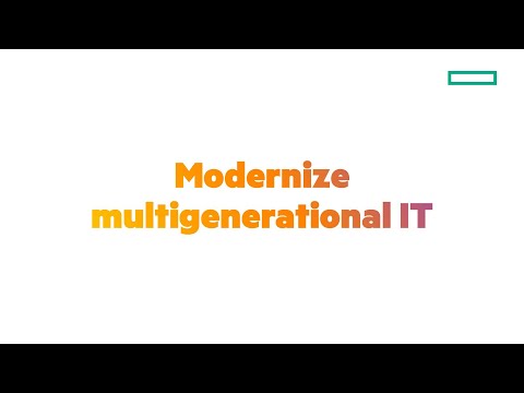 Bring new life to legacy IT with HPE GreenLake