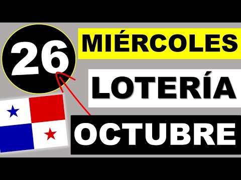Resultados Sorteo Loteria Miercoles 26 Octubre 2022 Loteria Nacional Panama Miercolito Que Jugo Hoy