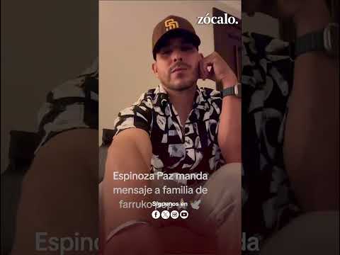 Espinoza Paz lamenta la muerte de Farruko Pop, influencer y exparticipante de La Academia