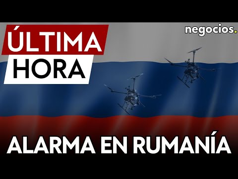 ÚLTIMA HORA: Un dron de Rusia habría violado el espacio aéreo de Rumania durante un ataque a Ucrania