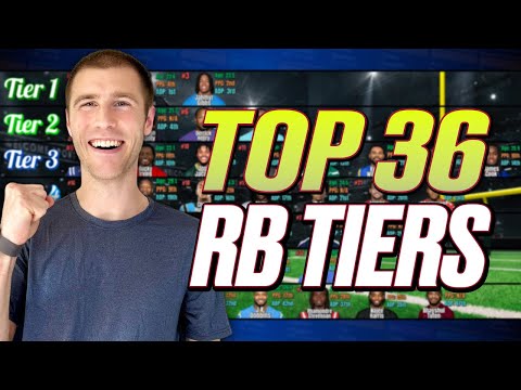The ONLY RB Rankings You Need – Top 40 RBs for 2025 Fantasy Football
