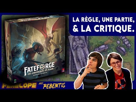 FATEFORGE - Ceci n'est pas un Dungeon Crawler - La règle, la partie, la critique -