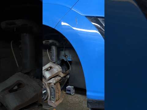 Brake wear on an EV. Servicing a 3 yr old Hyundai Kona Electric.