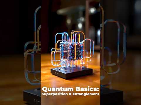 Cracking the Quantum Code: Unleashing the Power of Superposition and Entanglement #technology