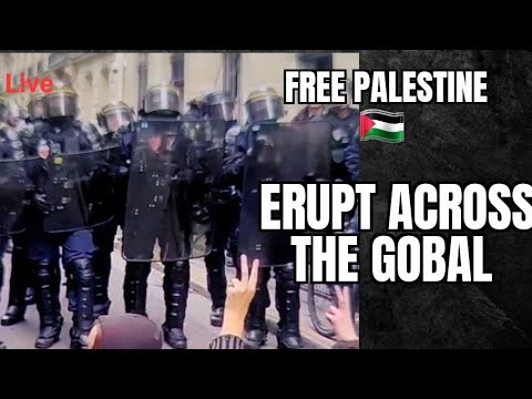 Protesters Across The Gobal Are Shouting Free Palestine