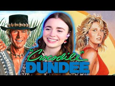 first time watching CROCODILE DUNDEE! (1986) 🐊 movie reaction
