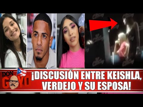 ? ¡Aparece video de discusión entre Felix Verdejo, su esposa y Keishla Rodriguez! ??
