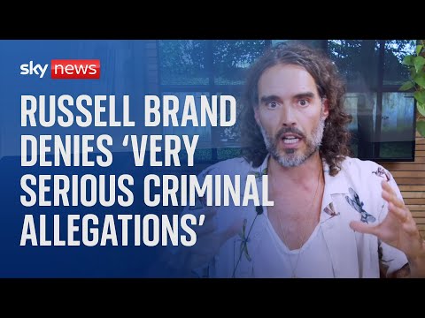 Russell Brand denies 'serious criminal allegations' he claims will be made against him