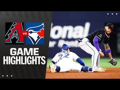 D-backs vs. Blue Jays Game Highlights (6/18/25) | MLB Highlights