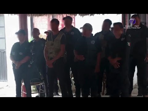 15 elementos policíacos permanecen detenidos por delitos graves en SLP