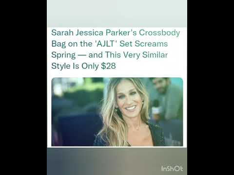 Sarah Jessica Parker's Crossbody Bag on the 'AJLT' Set Screams Spring