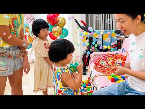 Cách mình Lì Xì Cho Con Đầu Năm – Bốc Thăm Phong Bao May Mắn 