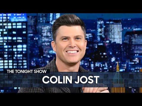 Colin Jost's Son and Michael Che Share the Same Favorite Word | The Tonight Show