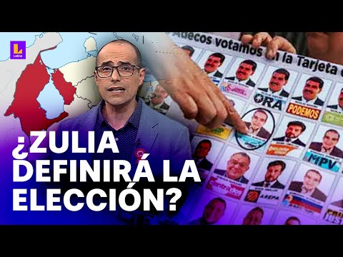 Zulia es la región con más electores en Venezuela: ¿Edmundo González o Nicolás Maduro?