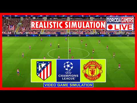 Atlético Madrid vs Manchester <strong>United</strong> | UEFA Champions League 2026/27 | eFootball <strong>2027</strong> 4K Simulation