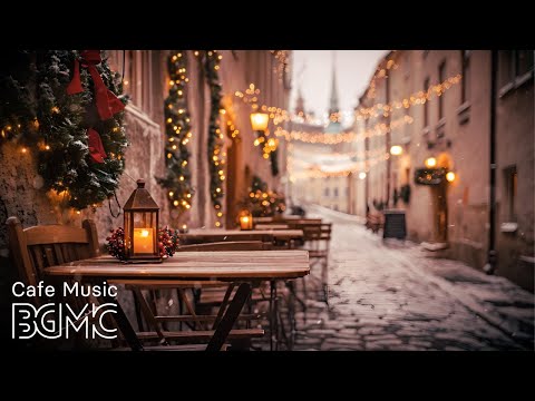 Christmas Jazz Piano 🎄 Snowy Evening Cafe Instrumental Collection