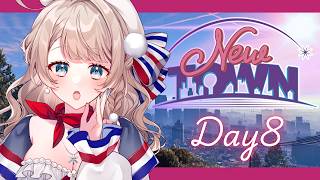 〖#NEWTOWN〗暁×FIVEドーナツ×第2回大大大先輩ヘリ練習の日🚁DAY8〖#マリートリコロール/#vtuber/GTA〗