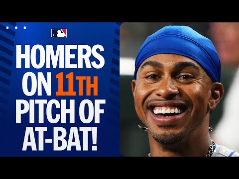 FRANCISCO LINDOR WINS THE BATTLE! (11 pitch at-bat resulting in a HOME RUN!)