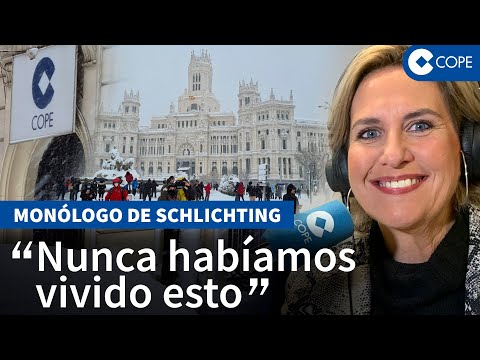 Schlichting: «A los seis años recuerdo nieve en la capital, pero no esto»