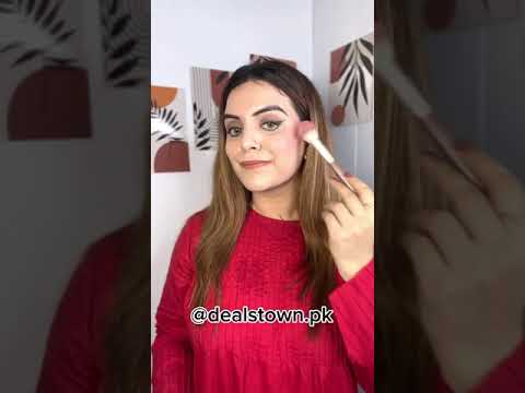 ✅ Soft Touch Puff Blush & Highlighter Stick ✨ | Dewy Glow & Natural Finish!