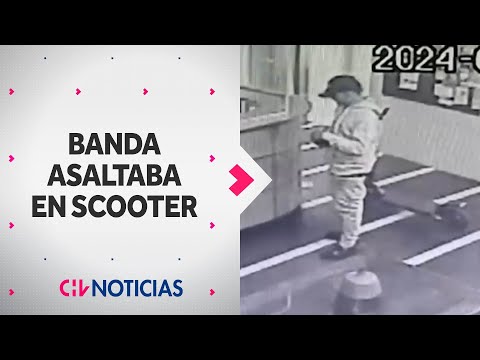 SE LANZÓ DE UN TERCER PISO para evitar detención: La insólita caída de scooterchorro en Santiago