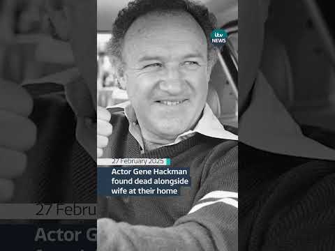 Gene Hackman has been found dead at the age of 95, alongside his wife and their dog #itvnews