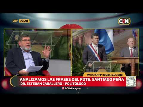 Las frases del Presidente Santiago Peña