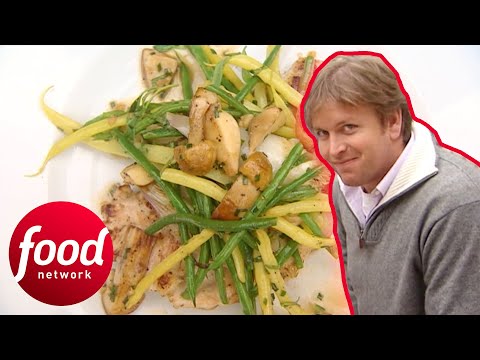 James Cooks A Quick And Easy Escalope Of Chicken With Tarragon | James Martin's French Road Trip
