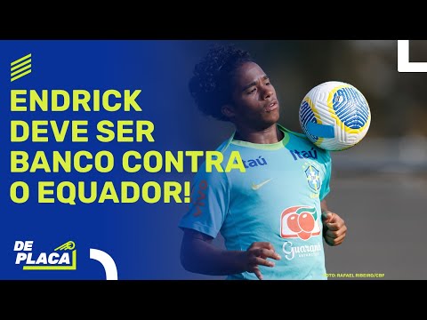 ENDRICK NO BANCO DA SELEÇÃO; MILITÃO CORTADO; CR7 CHEGA AOS 900 GOLS NA CARREIRA | De Placa 06/09/24