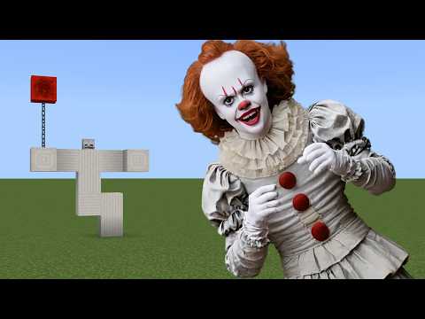 Leaning Pennywise Addon in Minecraft PE Bedrock