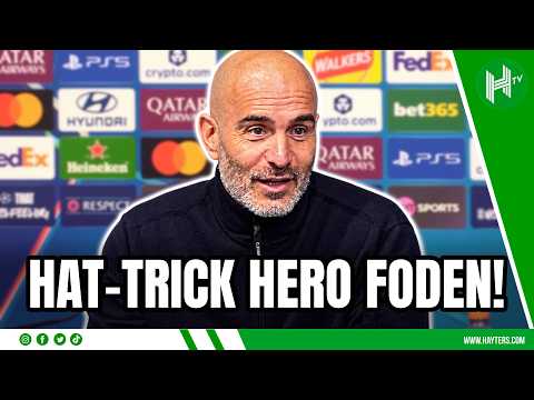 Foden is ONE OF THE BEST English players! | Enzo Maresca | Man City 5-1 AEK Athens