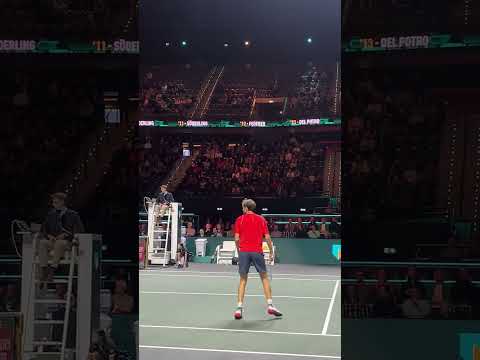 Daniil Medvedev Tennis Volley On The Spin 🔥