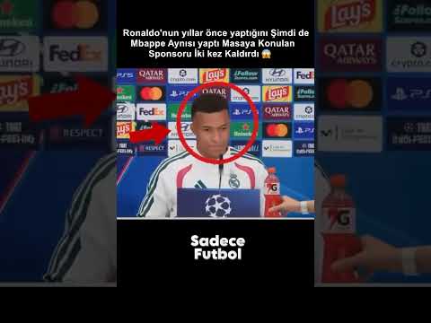 Ronaldo'nun Yıllar önce Yaptığı Hareketi Mbappe'de <strong>Yaptı</strong> 🙂 #futbol #keşfet