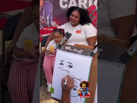 Lovely Strawberries! Sweet caricature