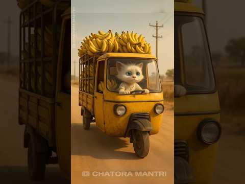 "Poor Cat's Bananas Were Destroyed, But He Fought Back | Emotional Animated Short Film"