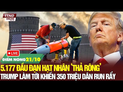 🔴Điểm Nóng Quốc Tế: Trump Chơi Lớn – 5.177 Đầu Đạn Bỏ Trống - Không Cần Ai Canh - Mỹ Sắp Toang Rồi!