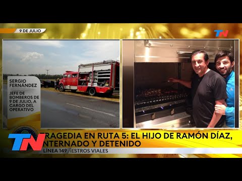 9 DE JULIO, Prov Bs As I Las pericias determinarán lo que pasó, Sergio Fernández  jefe de bomberos