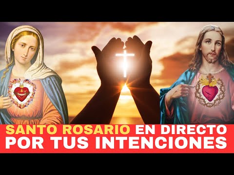 Santo Rosario en vivo. Por tus intenciones. Mes de la Preciosa Sangre de Cristo. 18 de julio