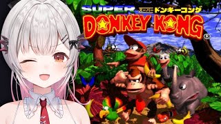 【スーパードンキーコング】伝説の神ゲー！初見でやるスーパードンキーコング！【周防パトラ】