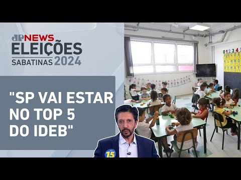 Ricardo Nunes: "Teremos período integral para toda pré-escola" | SABATINA JP