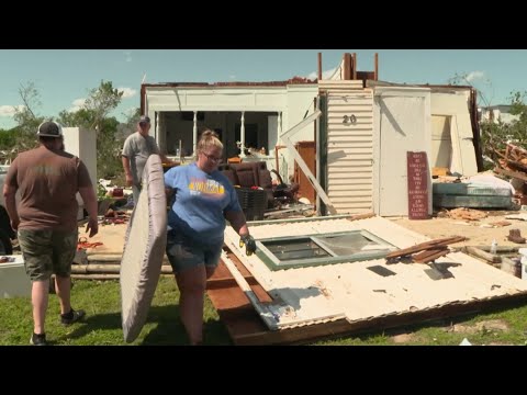 Oklahoma home and shop owners react to losing everything in tornado outbreak