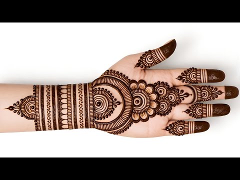 Full hand easy mehndi design | ramadan special mehndi design | mehandi design simple | arabic mehndi