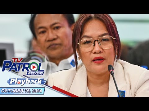 TV Patrol Weekend Playback | October 13, 2024