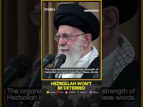 Khamenei: Killing Of Hezbollah Commanders Will Not Bring Terror Group To Its Knees | WION Shorts