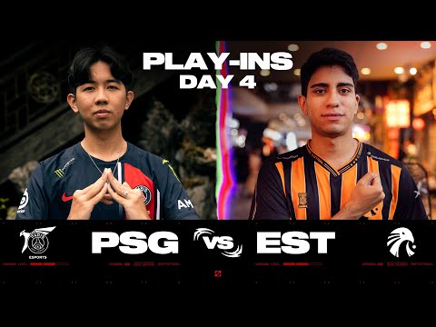 PSG vs. EST 매치 하이라이트 | Group A 패자조 | 플레이-인 Day 4 | 2024 MSI