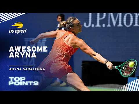 Aryna Sabalenka's Top Points | 2026 US Open