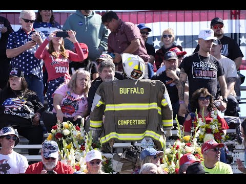 Hundreds of supporters arrive to Butler hours ahead of Trump's return