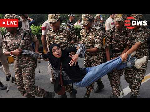 LIVE: New Delhi Tightens Security as Youth Protests Against Election Chief Grow | DWS News | AC14