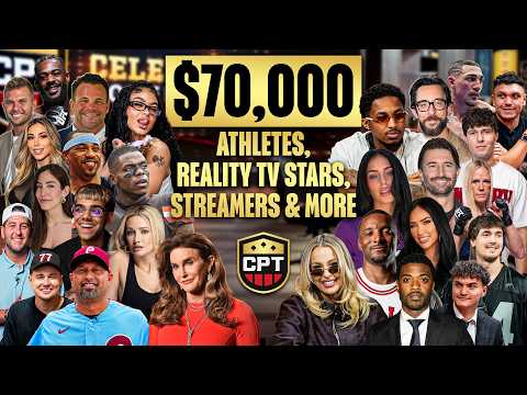 CAITLYN JENNER, N3ON, CAMILLA ARAUJO, INDIA LOVE, & DDG PLAY FOR $70K | Celebrity Poker Tour
